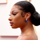 Megan Thee Stallion attends the 94th Annual Academy Awards at Hollywood and Highland on March 27, 2022 in Hollywood, California.